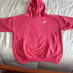 Nike Girls Pink Hoodie Sweater